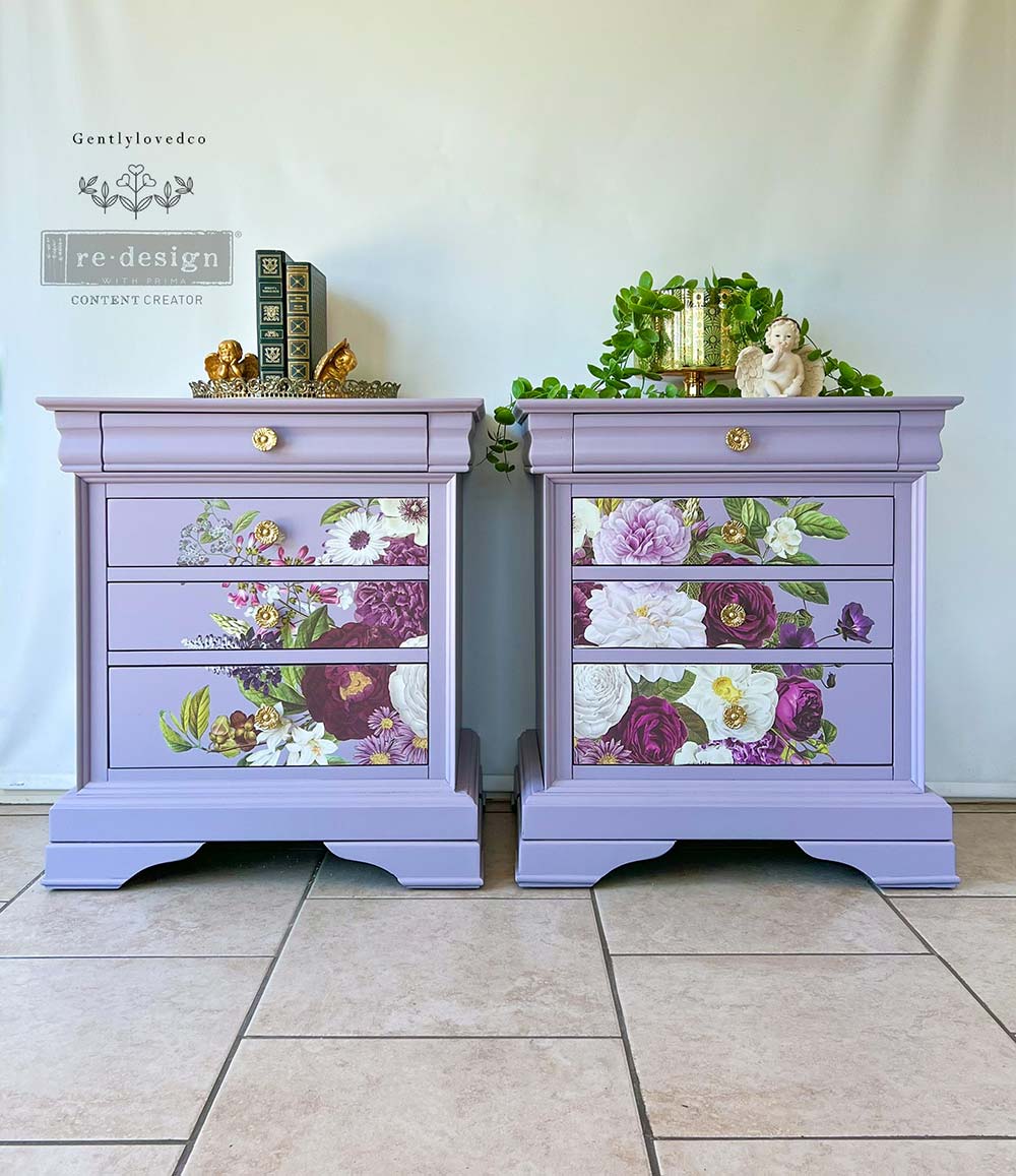 NEW! Redesign Transfer - MEET ME IN THE GARDEN (88.9cm x 60.96cm) - Rustic Farmhouse Charm