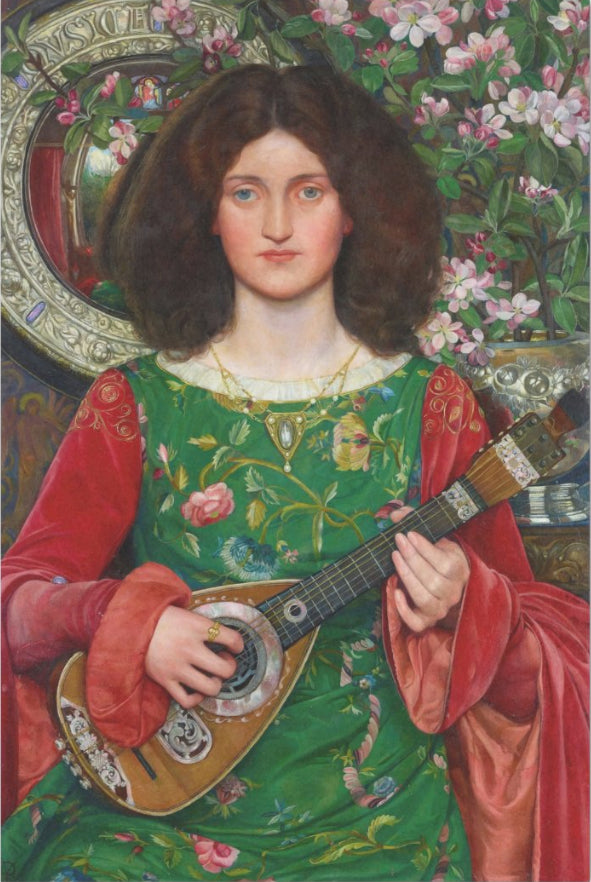 Decoupage Tissue Paper - Melody Musica Painting by Kate Elizabeth Bunce (50.8cm x 76.2cm) - Rustic Farmhouse Charm