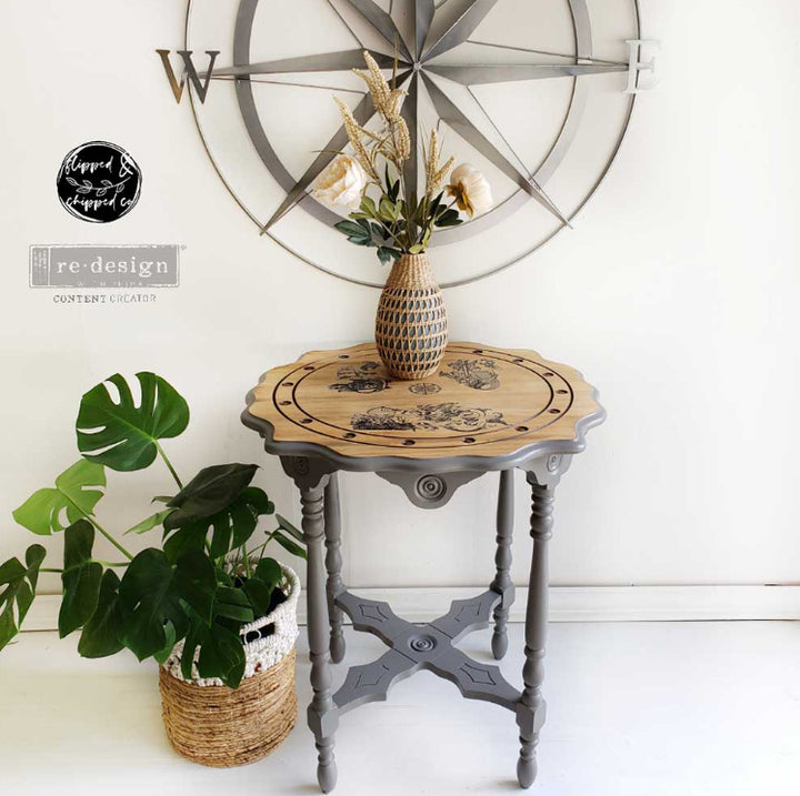 NEW! MERMAID TREASURE Redesign Transfer (3 sheets, each 15.24cm x 30.48cm) - Rustic Farmhouse Charm