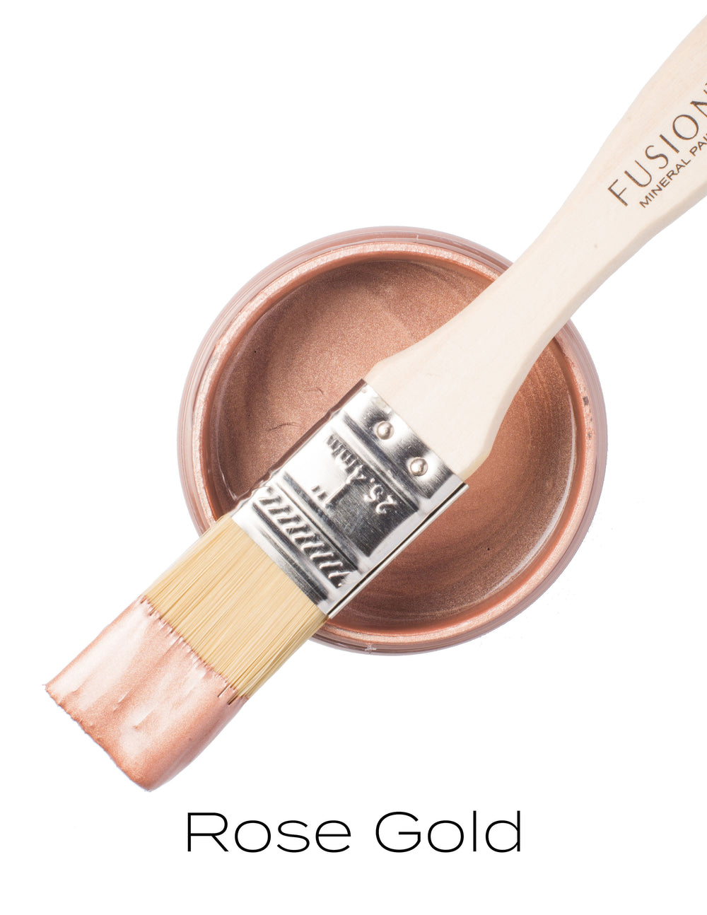 ROSE GOLD Fusion™ Metallic Paint (250ml) - Rustic Farmhouse Charm