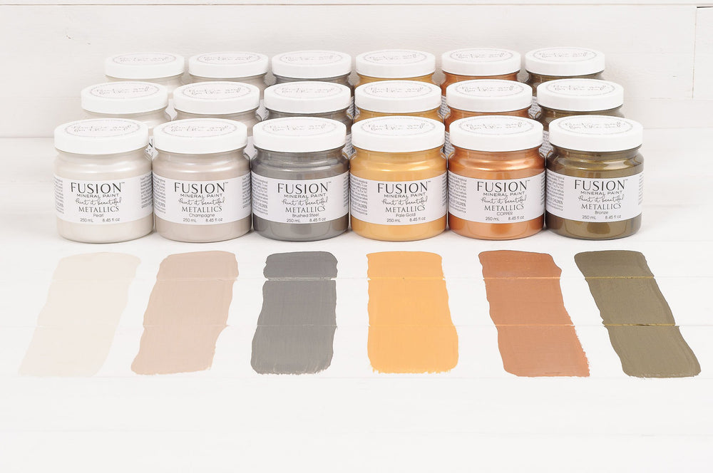 PEARL Fusion™ Metallic Paint (250ml) - Rustic Farmhouse Charm