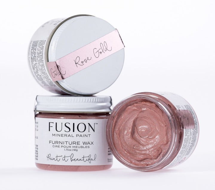 Fusion™ Metallic Wax - Rose Gold (50g) - Rustic Farmhouse Charm