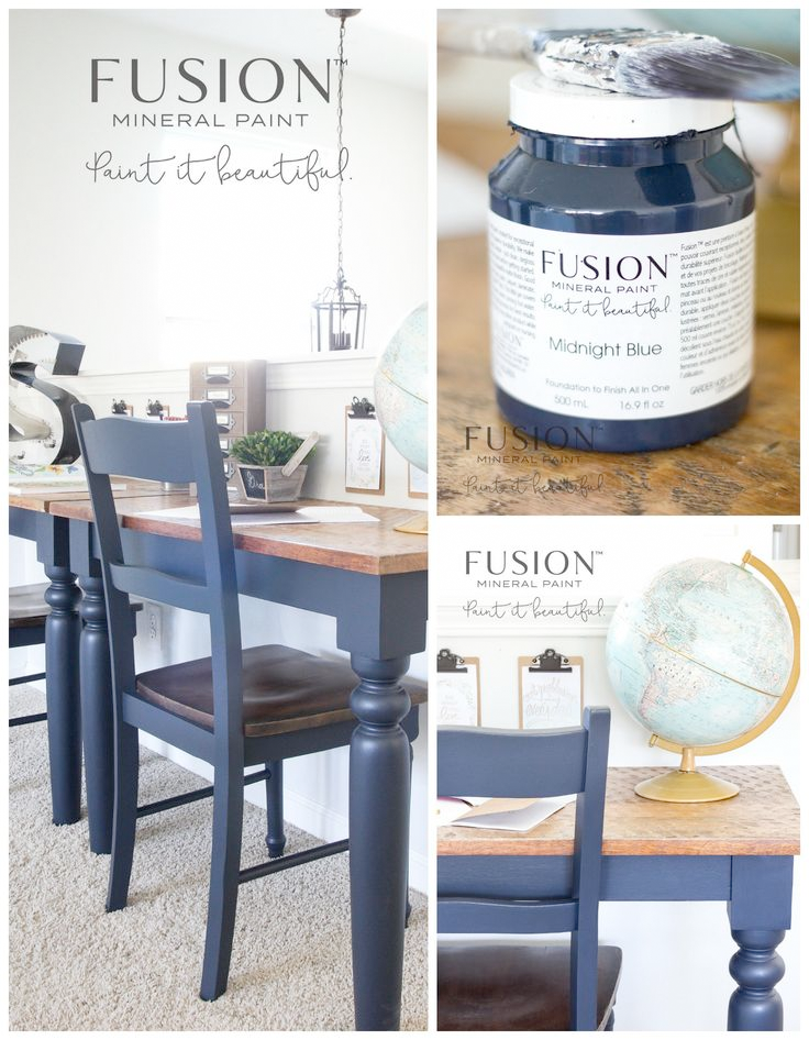 Midnight Blue - Fusion Mineral Paint - 37ml Tester – Red Barn Company Store