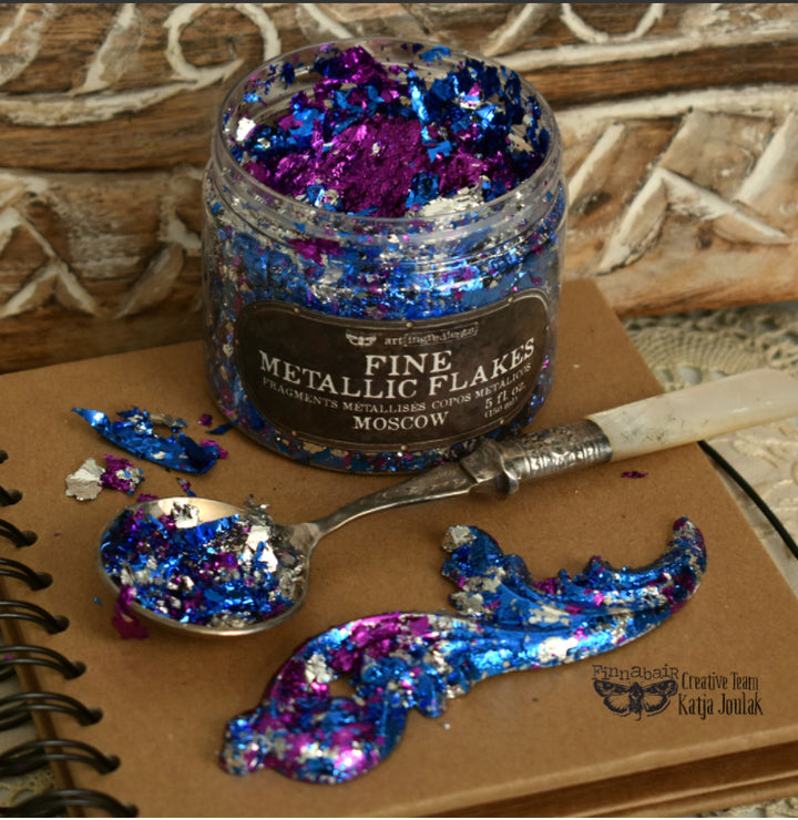 MOSCOW Metallic Flakes (Art Ingredients) 30g - Rustic Farmhouse Charm