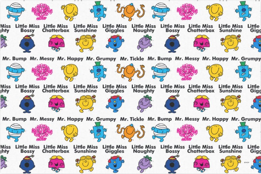 Decoupage Tissue Paper - Mr Men & Little Miss Characters (50.8cm x 76.2cm) - Rustic Farmhouse Charm