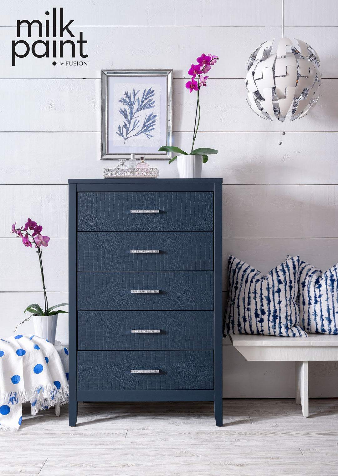 Milk Paint by Fusion - NIGHT SWIM - Rustic Farmhouse Charm