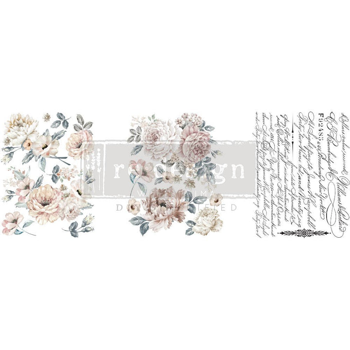 NEW! NATURAL WONDERS Redesign Transfer (3 sheets, each 21.59cm x 27.94cm) - Rustic Farmhouse Charm