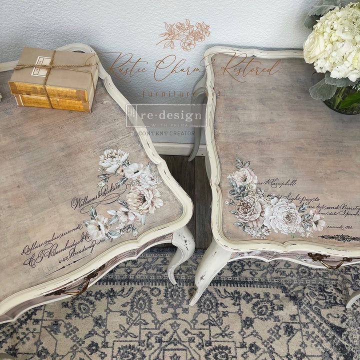 NEW! NATURAL WONDERS Redesign Transfer (3 sheets, each 21.59cm x 27.94cm) - Rustic Farmhouse Charm