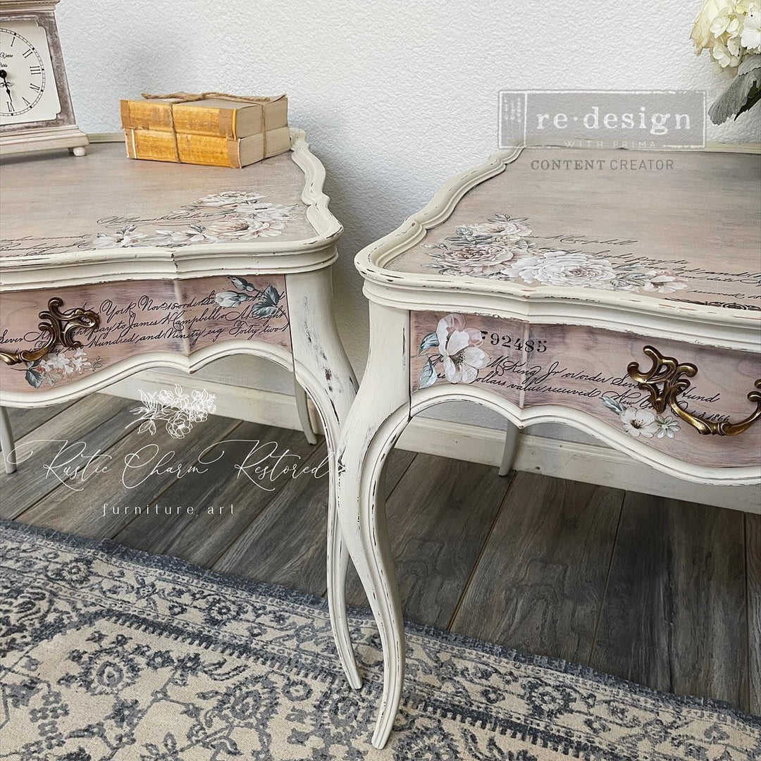 NEW! NATURAL WONDERS Redesign Transfer (3 sheets, each 21.59cm x 27.94cm) - Rustic Farmhouse Charm