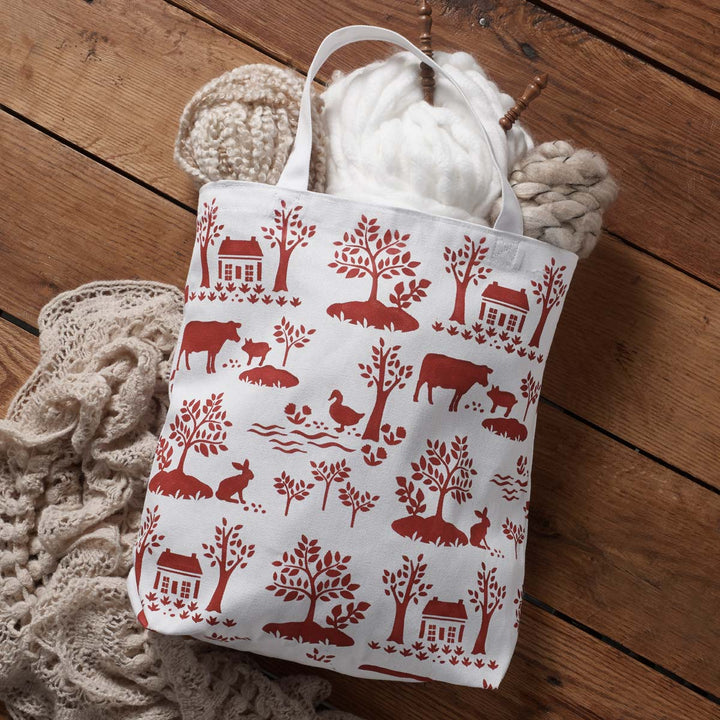 MODERN TOILE Stencil by Plaid Folkart (21.59cm x 24.13cm) - Rustic Farmhouse Charm