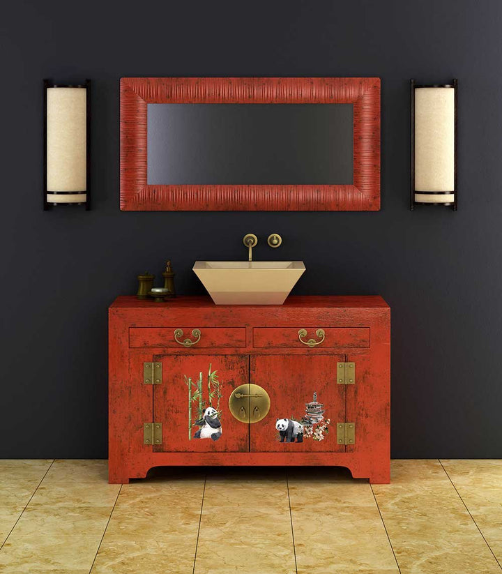 NEW! PANDA SWEET Redesign Transfer (3 sheets, each 15.24cm x 30.48cm) - Rustic Farmhouse Charm