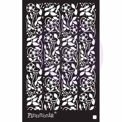 PASSIFLORA Finnabair Stencil 6" x 9" - Rustic Farmhouse Charm
