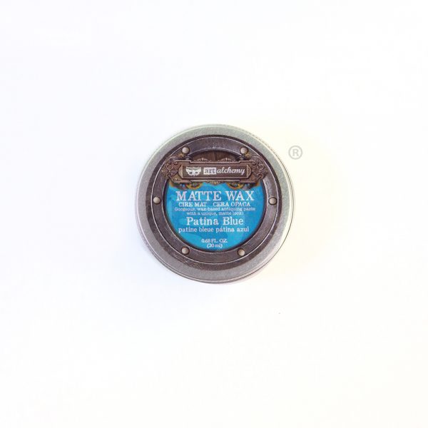PATINA BLUE Finnabair Matte Wax (Art Alchemy) - Rustic Farmhouse Charm