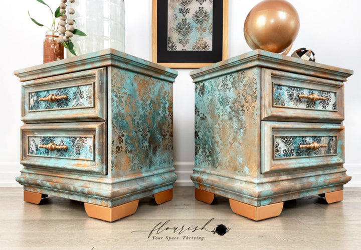 PATINA FLOURISH Redesign Decoupage Tissue Paper 48.26cm x 76.2cm - Rustic Farmhouse Charm