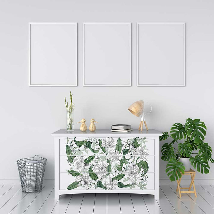 NEW! PEACEFUL GARDEN Redesign Transfer (60.96cm x 88.9cm) - Rustic Farmhouse Charm