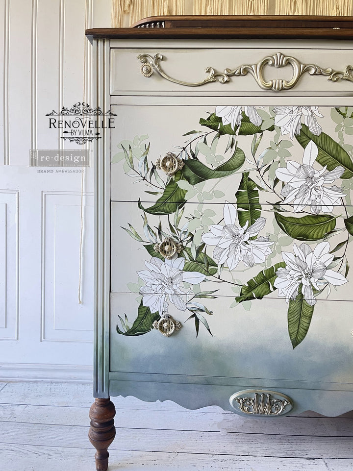 NEW! PEACEFUL GARDEN Redesign Transfer (60.96cm x 88.9cm) - Rustic Farmhouse Charm