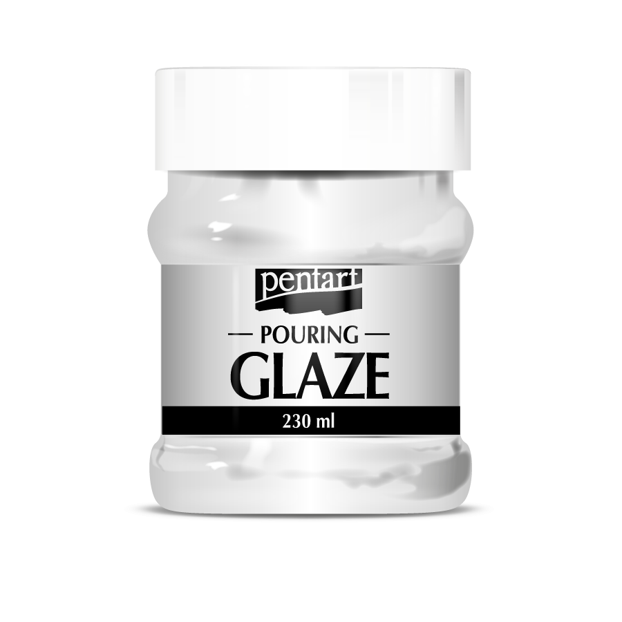 POURING GLAZE by Pentart 230ml - Rustic Farmhouse Charm