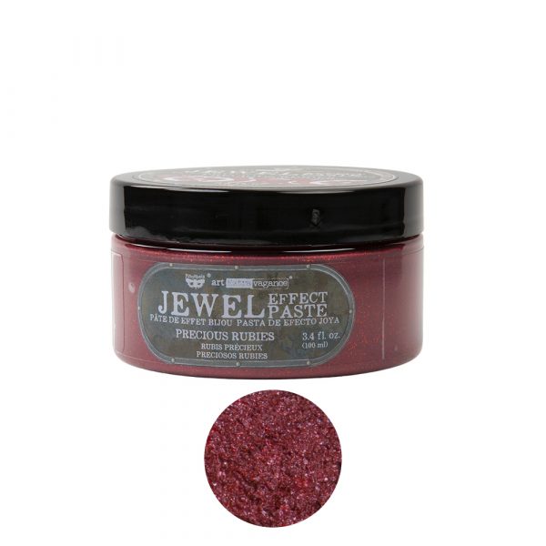 PRECIOUS RUBIES Jewel Texture Paste 100ml - Rustic Farmhouse Charm