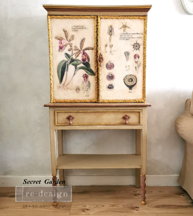 NEW! PURPLE BEAUTY Redesign Decoupage Tissue Paper 48.26cm x 76.2cm - Rustic Farmhouse Charm