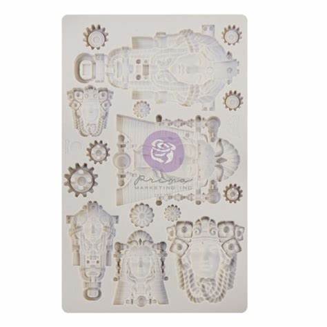 QUEENS OF STEAM Mould by Finnabair - Rustic Farmhouse Charm