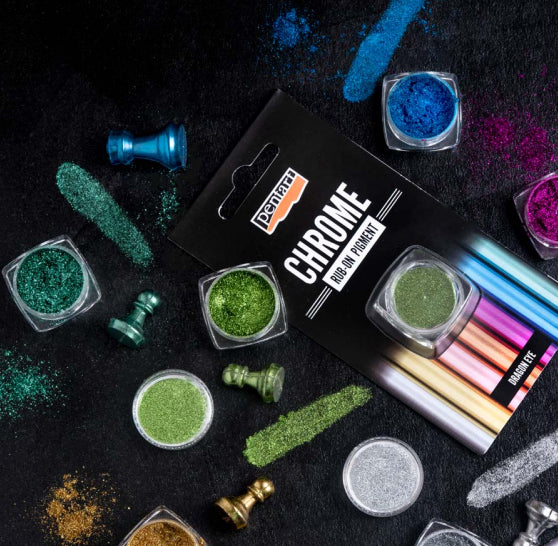 ROSE GOLD Chrome Rub-On Pigment by Pentart 0.5g - Rustic Farmhouse Charm