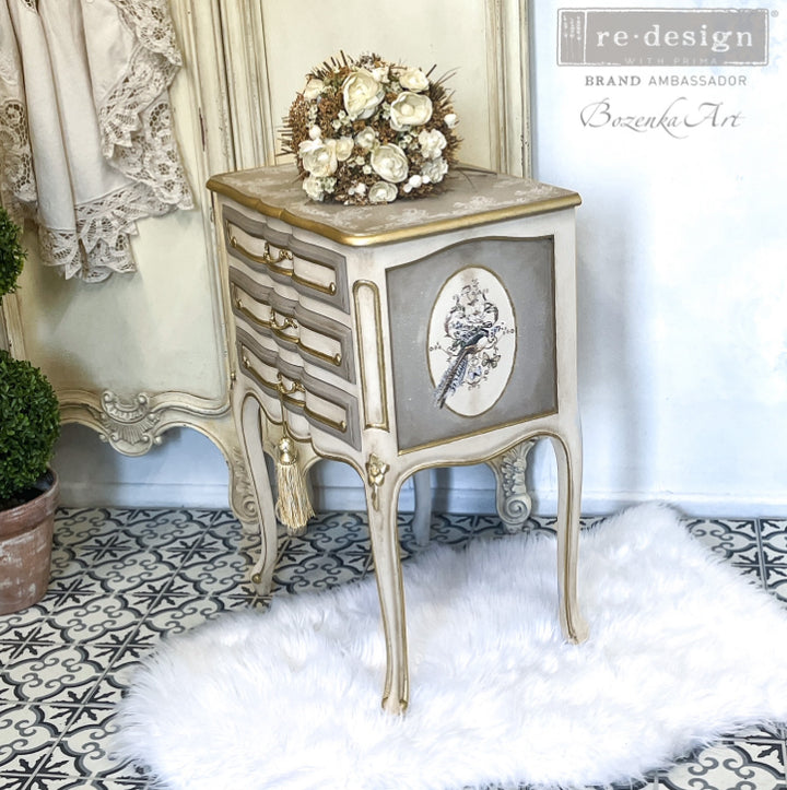 RARE BIRDS Redesign Transfer (3 sheets, each 15.24cm x 30.48cm) - Rustic Farmhouse Charm