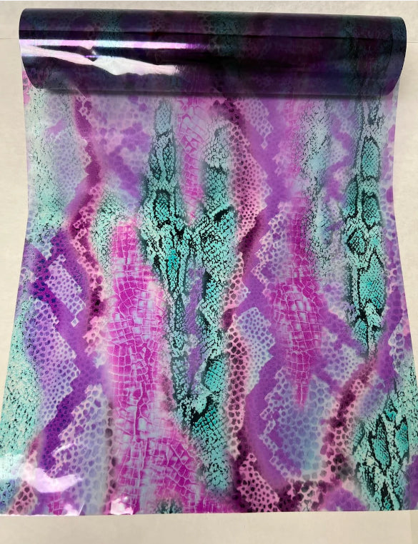 RAVEN SNAKE PURPLE Metallic Foil - Rustic Farmhouse Charm