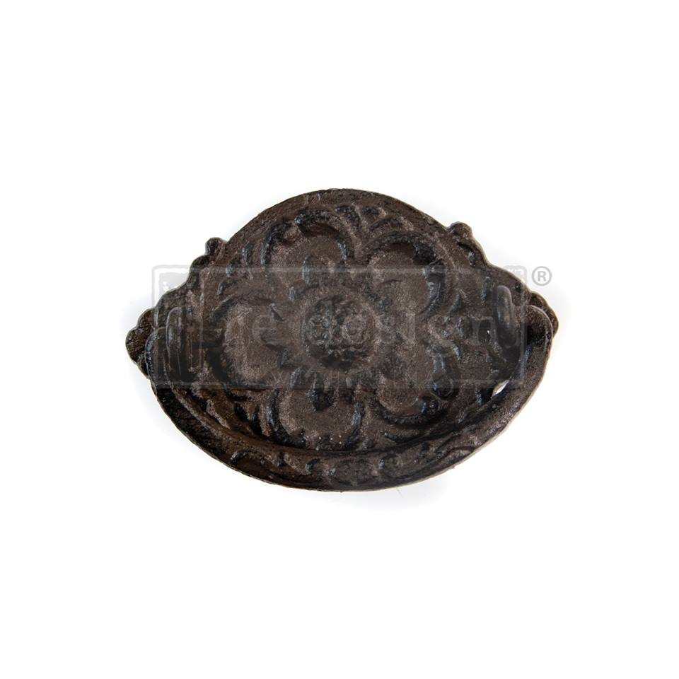 Redesign Cast Iron Pull - ROMULUS II 8.4cm x 5.8cm - Rustic Farmhouse Charm