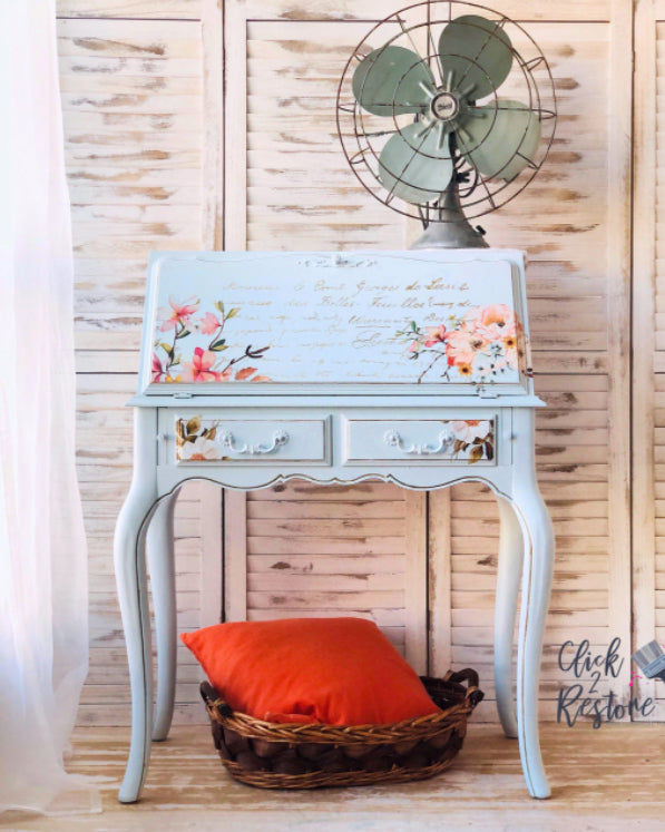 ROSE CELEBRATION Redesign Transfer (111.7cm x 76.2cm) - Rustic Farmhouse Charm