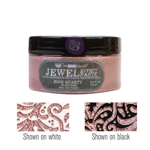 ROSE QUARTZ Jewel Texture Paste 100ml - Rustic Farmhouse Charm