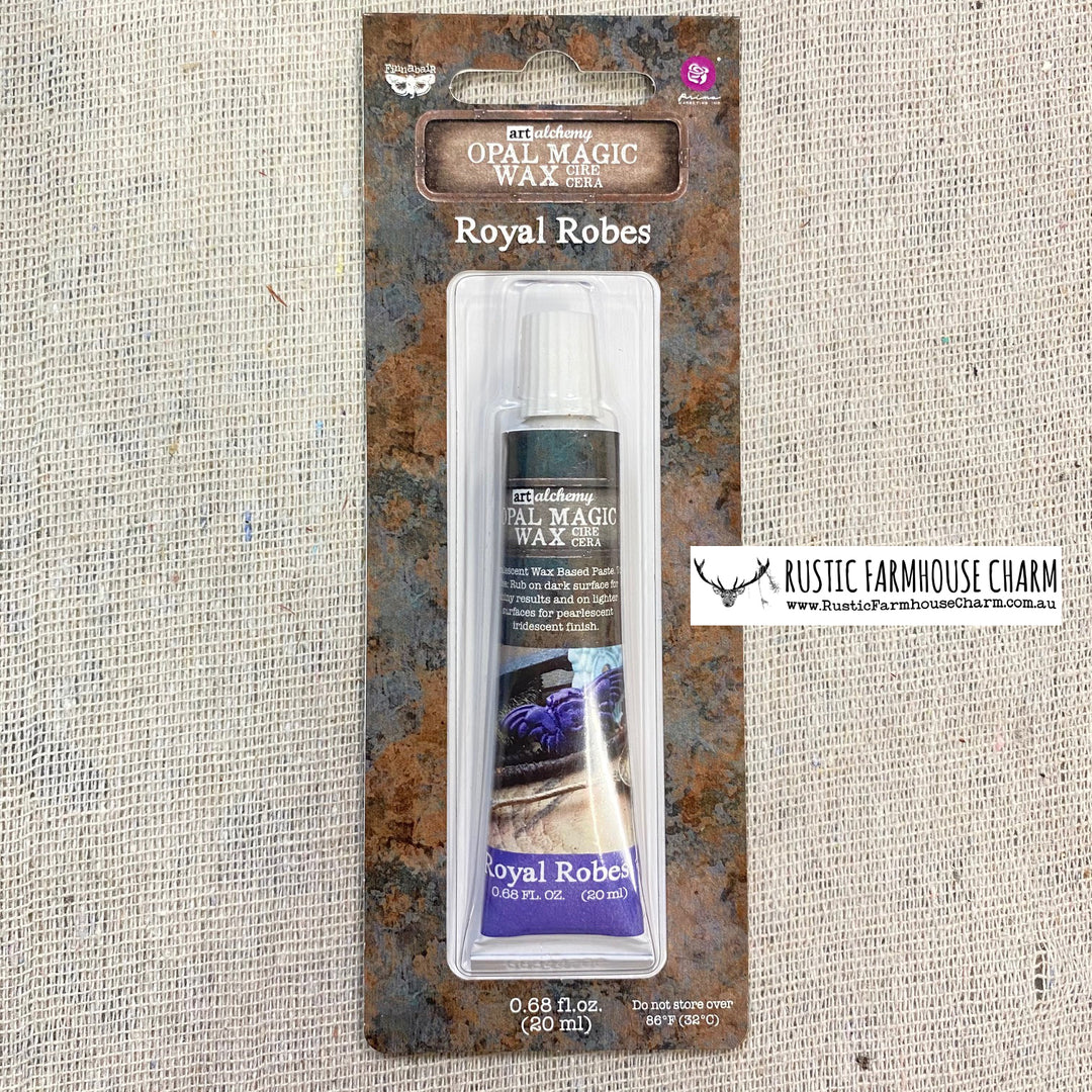 ROYAL ROBES Opal Magic Wax by Finnabair (Art Alchemy) - Rustic Farmhouse Charm