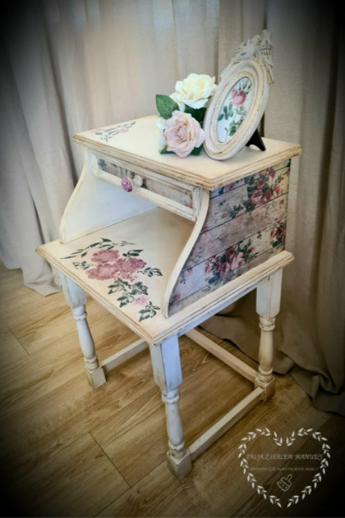 SHABBY FLORAL Redesign Decoupage Paper (76.2cm x 48.26cm) - Rustic Farmhouse Charm