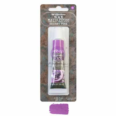 SHABBY PINK Finnabair Matte Wax (Art Alchemy) - Rustic Farmhouse Charm
