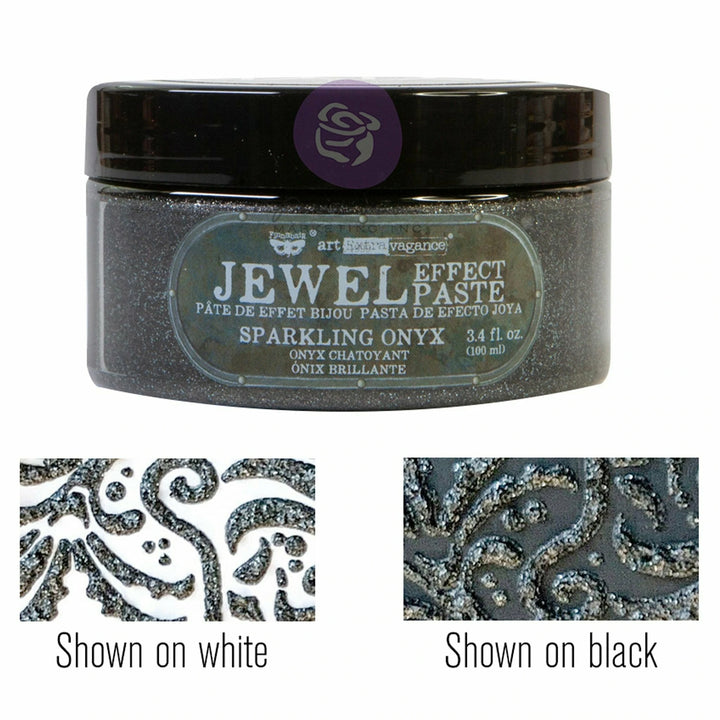 SPARKLING ONYX Jewel Texture Paste 100ml - Rustic Farmhouse Charm