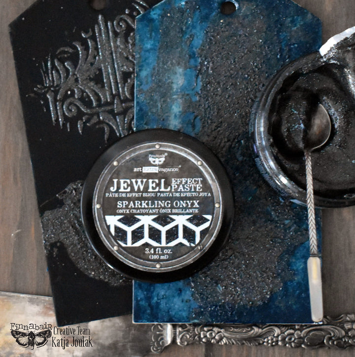 SPARKLING ONYX Jewel Texture Paste 100ml - Rustic Farmhouse Charm