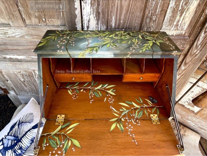 SPRING BRANCH Redesign Transfer (60.96cm x 88.9cm) - Rustic Farmhouse Charm