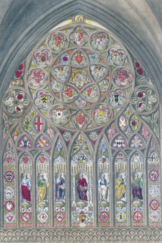 Decoupage Tissue Paper - Cathedral Stained Glass (50.8cm x 76.2cm) - Rustic Farmhouse Charm