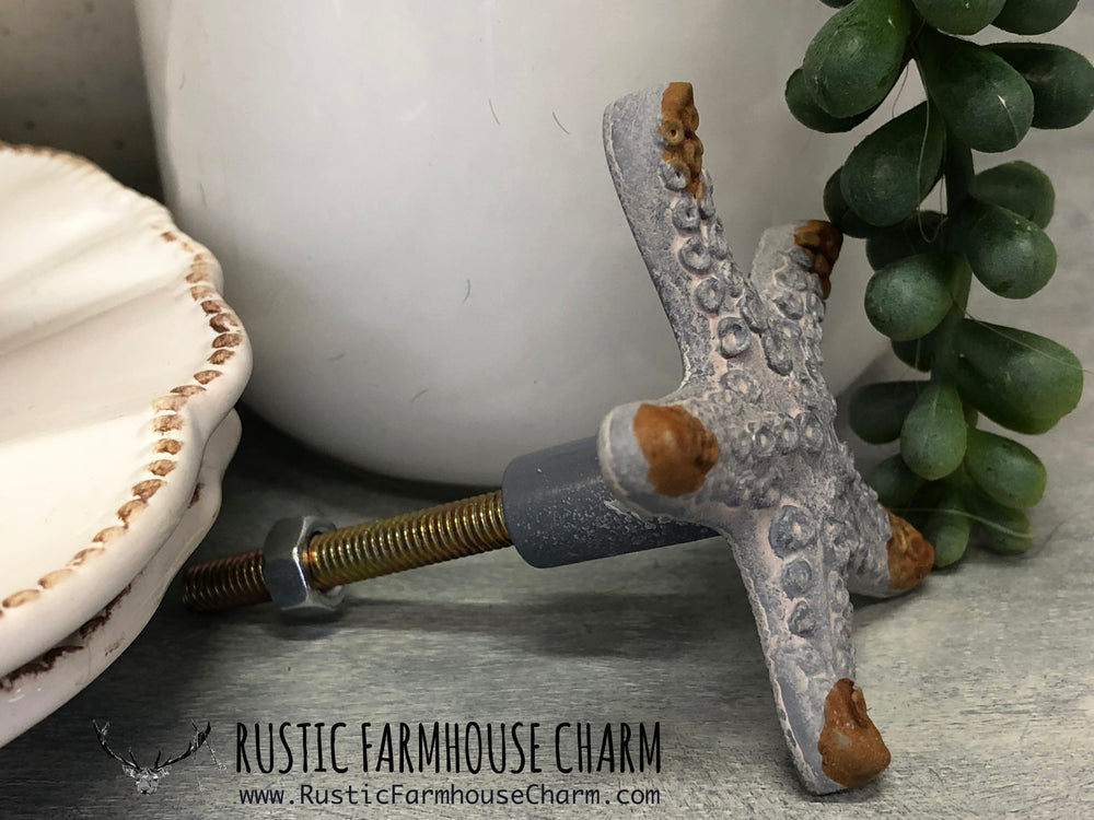 KNOB - Starfish - Rustic Farmhouse Charm