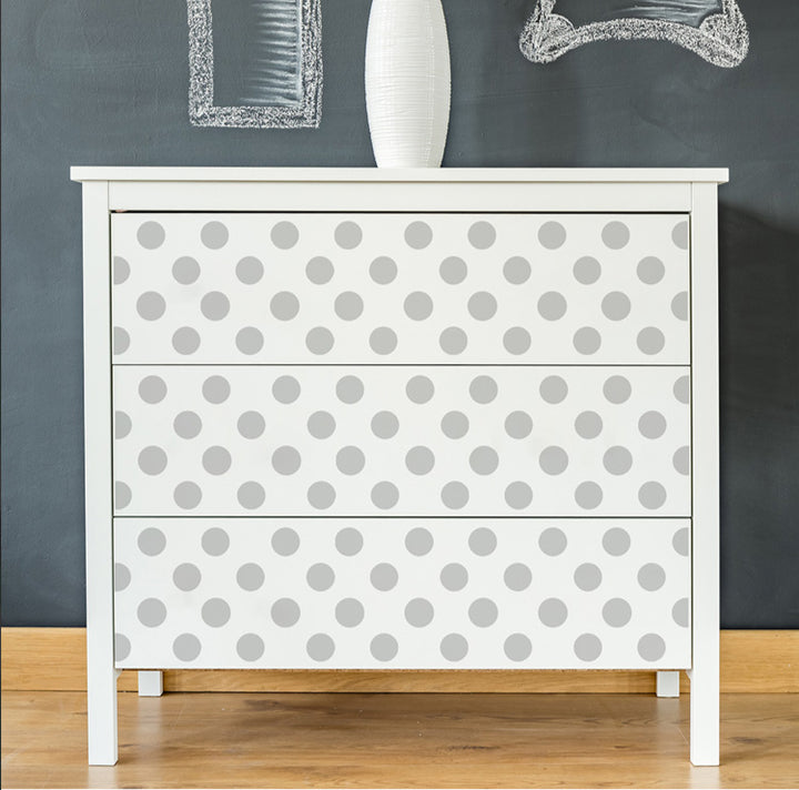 MULTI-LARGE DOT Stick & Style Stencil Roll (Design size 15.24cm x 274cm) - Rustic Farmhouse Charm
