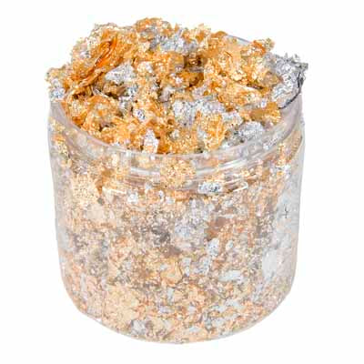 SUNLIGHT SPECKLE Cosmic Shimmer Gilding Flakes 200ml - Rustic Farmhouse Charm