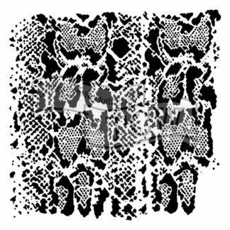 SNAKESKIN Stencil by The Crafters Workshop (12"x12") - Rustic Farmhouse Charm