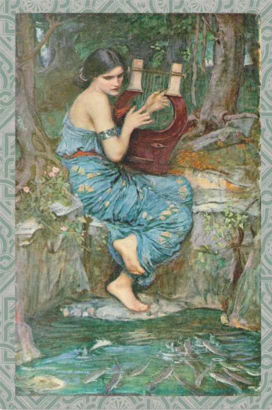 Decoupage Tissue Paper - John Waterhouse Painting 'The Charmer' (50.8cm x 76.2cm) - Rustic Farmhouse Charm