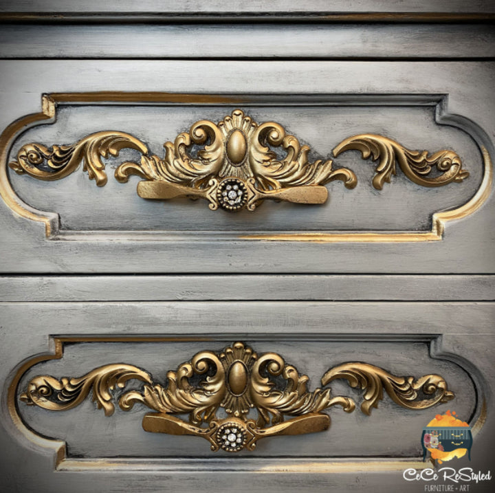 THORTON MEDALLION Redesign Mould - Rustic Farmhouse Charm