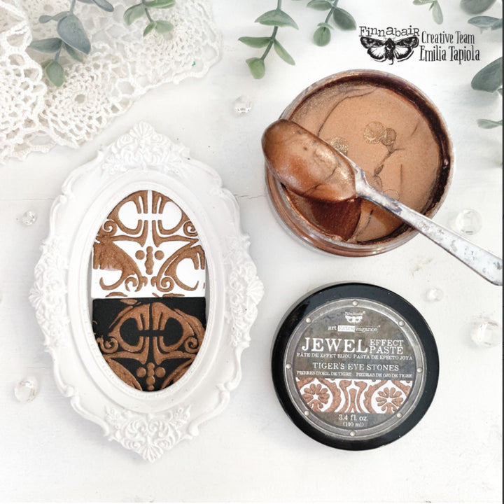 TIGER'S EYE Jewel Texture Paste 100ml - Rustic Farmhouse Charm