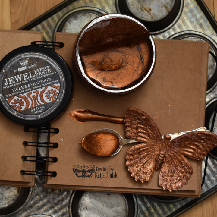 TIGER'S EYE Jewel Texture Paste 100ml - Rustic Farmhouse Charm