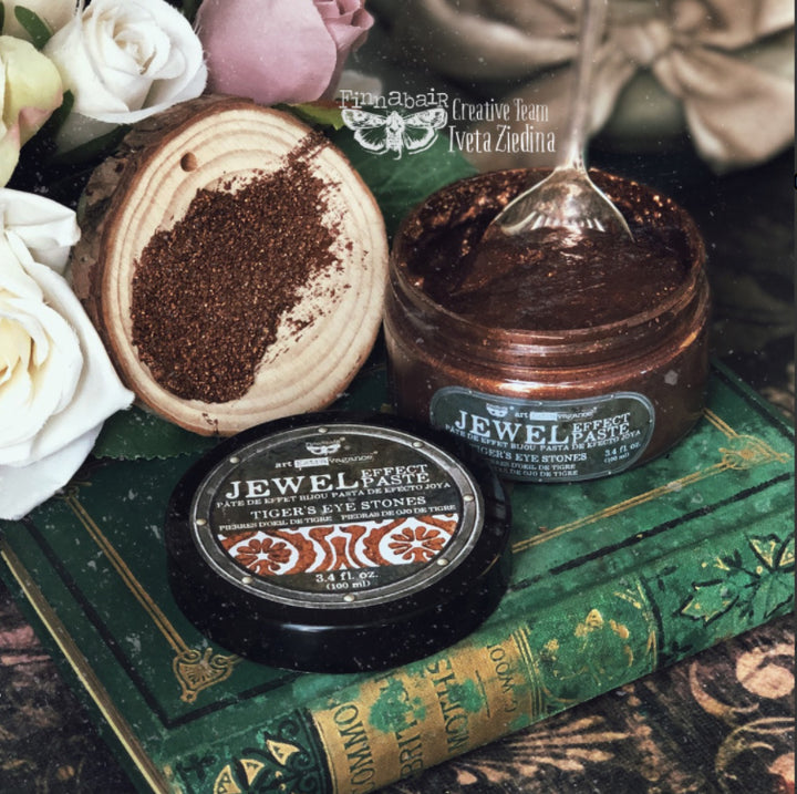 TIGER'S EYE Jewel Texture Paste 100ml - Rustic Farmhouse Charm