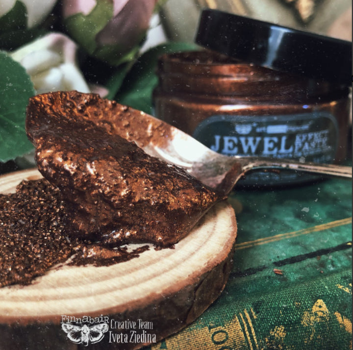 TIGER'S EYE Jewel Texture Paste 100ml - Rustic Farmhouse Charm