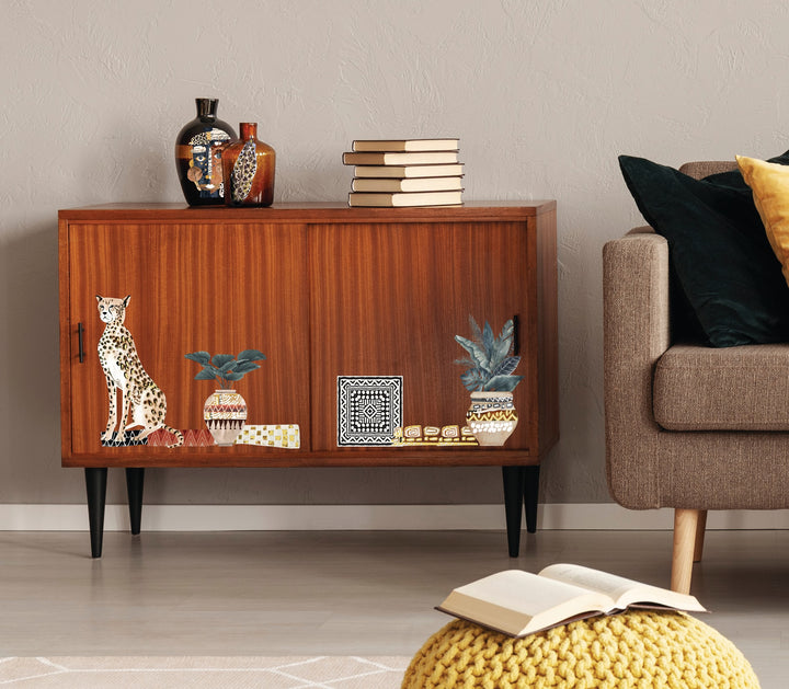 NEW! TRIBAL ESSENCE Redesign Transfer (3 sheets, each 15.24cm x 30.48cm) - Rustic Farmhouse Charm