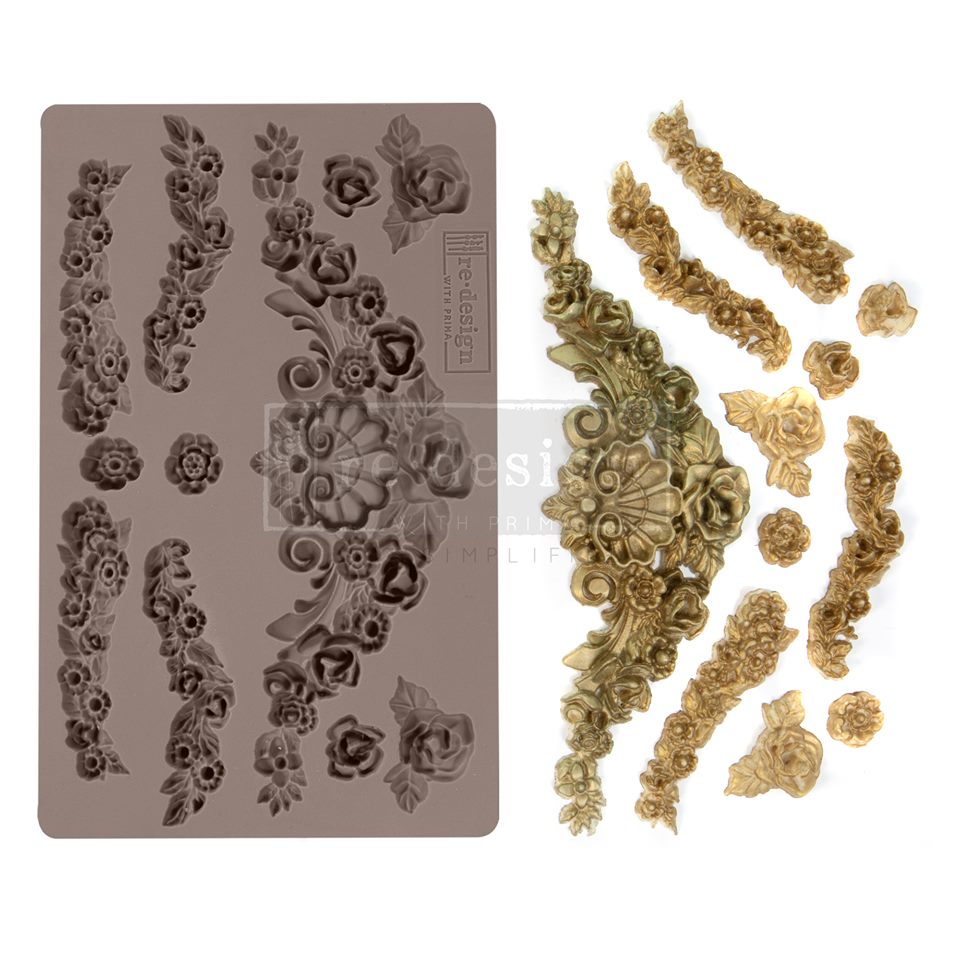 TILLURIE FLOURISHES Redesign Mould - Rustic Farmhouse Charm