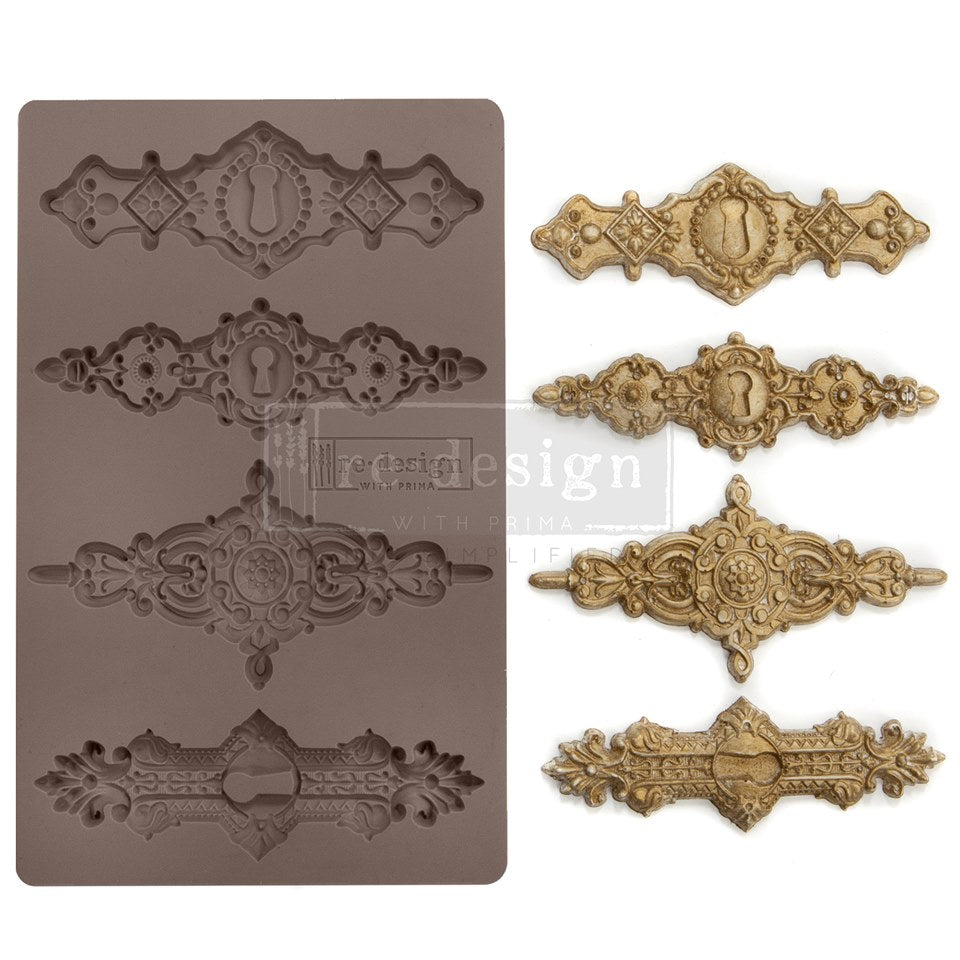 TULUMN KEYHOLES Redesign Mould - Rustic Farmhouse Charm